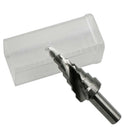 2Pcs/set HSS Spiral Flute Step Core Cone Step Drill Bit 1/4 FGH