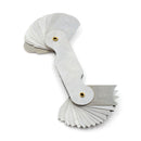 R7-14.5mm Pocket Measure Tool 32 Leaves Radius Gauge Gage OZ