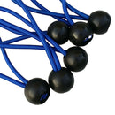 6 Pieces Heavy Duty Bungee Ball Cord Tarp Tent Tie Down Tope Blue 4 inch
