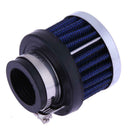 25MM Blue Mini Oil Air Intake Crankcase Vent Cover Car Vehicle Air Intake