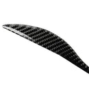 2 Pcs Carbon Fiber Headlight Cover Trim Fit for BMW 3 Series E46 1999-2004