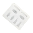 8 Designs Geometric Silicone Mold Suitable for Beading Making