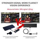 2018 Version TV Antenna, Indoor Digital HDTV Antenna Amplified 80 Mile Rang Q3G1