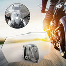 Motorcycle Windshield Extension Spoiler Windshield Deflector Adjustable Cli