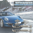 Racing Sports Car Hood Latch Lock Spring Fastener Bonnet Bumper Locking Kit