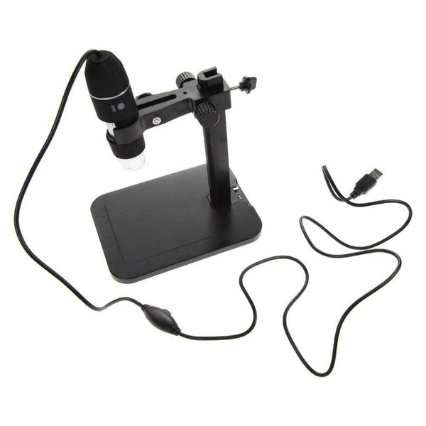 8 LEDs 1000X 10MP USB Digital Microscope Endoscope Magnifier Camera w/ Stand