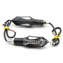 2Pcs Motorcycle Turn Signal 12Led Indicator Locomotive Universal Turn Signa