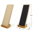 12 Bit Bamboo Jewelry Collection Display Necklace Earrings Bracelets Rings SQ5P5
