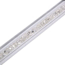 Dual-ended Quartz Cuticle Pusher Remover Pen Rhinestone Handle Scrape Tool OZ