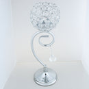 Romantic Bling Crystal Votive Candle Holder Candlestick for Home Wedding Decor