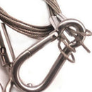 1x LED Panel Light Suspension Cables Hanging Rope Wire for LED Panel Banner yui