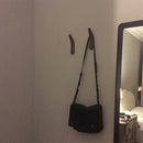 Black Walnut Clothes Hanger Japanese-Style Wall Mounted Coat Hook Decorativ