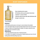 Soap Dispenser Foam Soap Liquid Glass Bottle Bathroom For Dishwashing Detergent