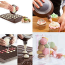 Silicone Baking Mat Large Double Sided Macaron Macaroon Dessert Mold Sheet LJ