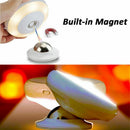 2x Motion Sensor Night Light, Detachable Magnet Base, USB Rechargeable LED,