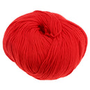 Cotton Knitting Wool Yarn DIY Shawl Scarf Crochet Thread Supplies Red 50g