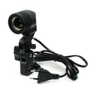 Studio Photography Single Head Photo Lighting Bulb Holder Flash Umbrella Bracket