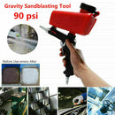 Portable Media Spot Sand Blaster Gun Air Gravity Feed Sandblaster Handheld G0Z8