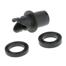 2 Pieces Kayak Raft Rowing Boat Canoe Valve Adapter Air Pump Hose Replacement