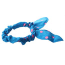 10pcs Women's Rabbit Ear Hair Tie Bands Korea Style Ponytail Holder F9Y6
