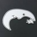 Moon DIY Metal Stencil Scrapbook Embroidery Cutting Die Craft Album Card A