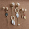 130pcs Round Wood Decorative Push Pins, Wood Head and Steel Needle Point Th