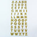 Letter A-Z Alphabet Glitter Self Adhesive Crystals Stickers Stick On DIY WO TGX