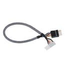 Front panel audio adapter cable for creative sound card SB0460 SB0350 SB0610 Hn