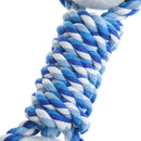 Creative Dog Pet Chew Toys Dog Clean Teeth Training Tool Woven Dumbbell Rope