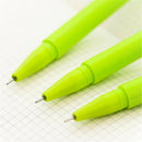 3x Cute bear Gel Pen Green Branch Black Ink Pens 0.5mm Kids Writing Gifts SA BX