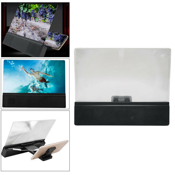 Portable 12" Smart Phone Screen Amplifier Phone Magnifying Screen Phone Accs
