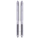 High Speed Steel 4mm x 0.7mm Taper and Plug Metric Tap 2 Pcs O8Q6