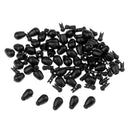 50pcs Feeder Quick Snap, Quick Change Beads