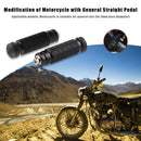 2pcs Universal CNC Motorcycle Rear Footrests Footpegs Foot Pegs Pedals M8