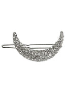 Crystal Moon Rhinestone Hair Clip Headdress Hairpin Clamps W1N8