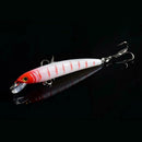 Minow 7.5cm/5.6g Fishing tackle 6 Color Hook peche Baits Lure E4N9 Wobbler M1Q0