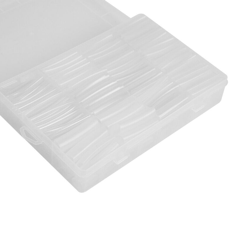 275pcs 2:1 Clear Heat Shrink Tube Electrical Wrap Wire Sleeve Tubing Set A