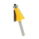 1/4 Inch Shank 15 Degree Router Bit Chamfer Bevel Edging Woodworking Cutter