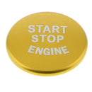Auto Car Start Stop Engine Button Switch Cover Golden For BMW 1 2 3 4 Series