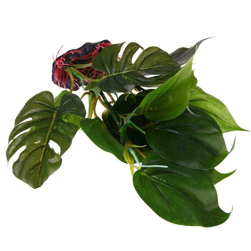 Large Leaf Aquatic Plant Simulation Aquarium Fish Tank Decoration Ornament
