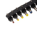 8pcs/Set For PC Notebook Laptop Universal Power Adapter Plug Charger ConnectorME