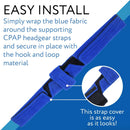 Universal CPAP Neck Pad Premium CPAP Strap Covers for Headgear Straps Neck Pad