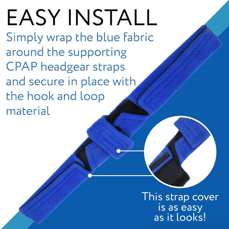 Universal CPAP Neck Pad Premium CPAP Strap Covers for Headgear Straps Neck Pad
