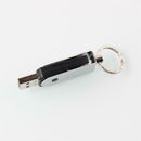 cigarette smart keychai windproof USB lighter charging double-sided lighter Mini