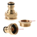 4/6 Brass Hose Tap Connector Washing Machine Garden Irrigation Watering Fittings