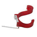 Space Alumimum Home Door Wall Hat Clothes Hook Pendant Red