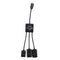 Multifunctional OTG Data Line Tablet Phone Micro usb Hub Splitter OTG Adapt MO