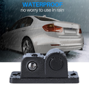 2in1 120Ã‚Âº Car Reverse Parking Radar Sensor w/Rear View Backup Camera Kit DC 123C