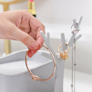 Tree Branch Earrings Necklace Ring Pendant Bracelet Jewelry Display Stand T Q7H4