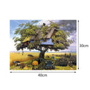 Square Drill 5D DIY Diamond Painting Tree House Embroidery Cross Stitch